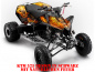 Preview: Nitro Black, Fire Color = Natural for KTM Quad SX/XC 450/505/525